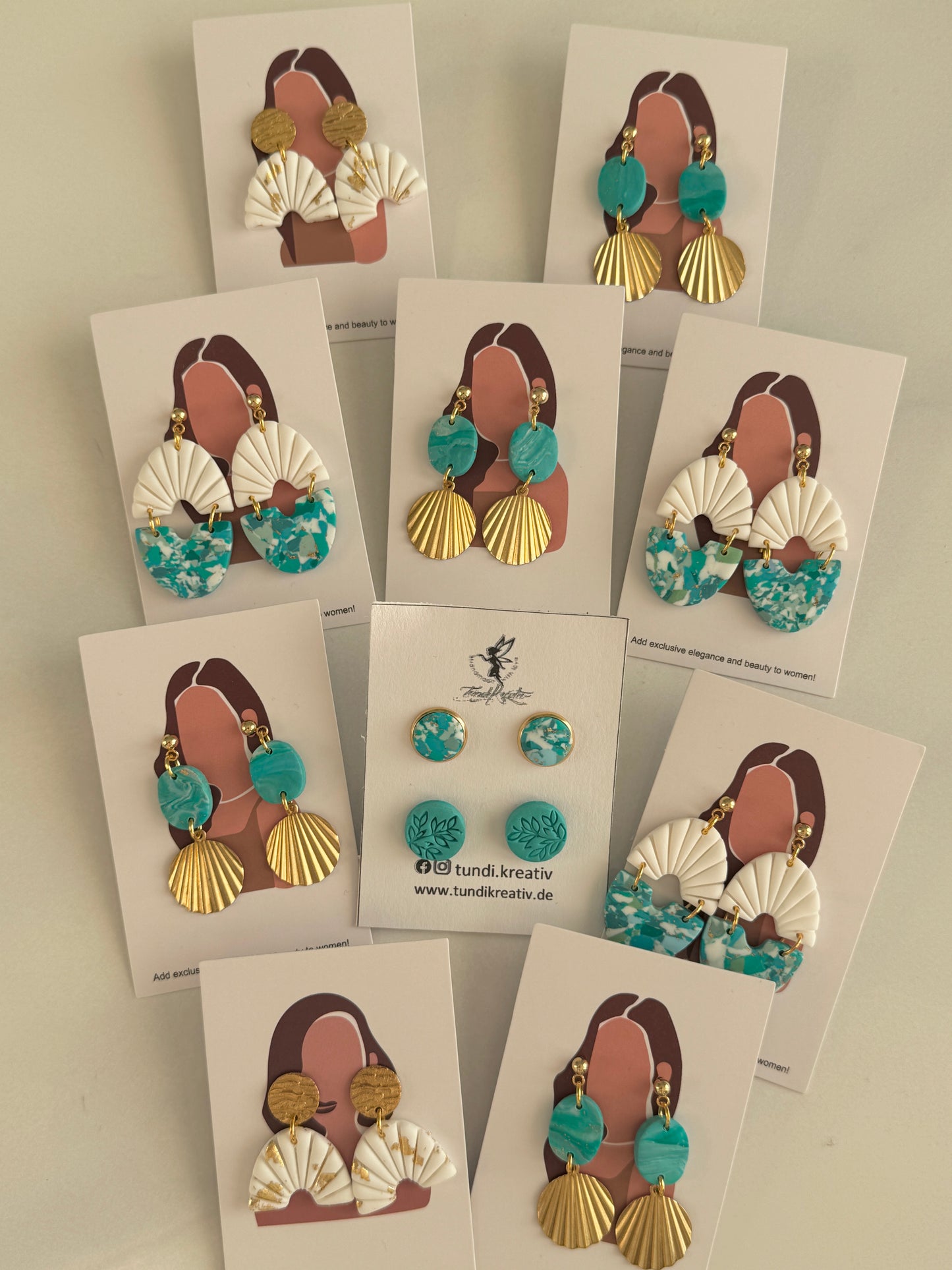 Ohrstecker hängend I Kollektion Azura I