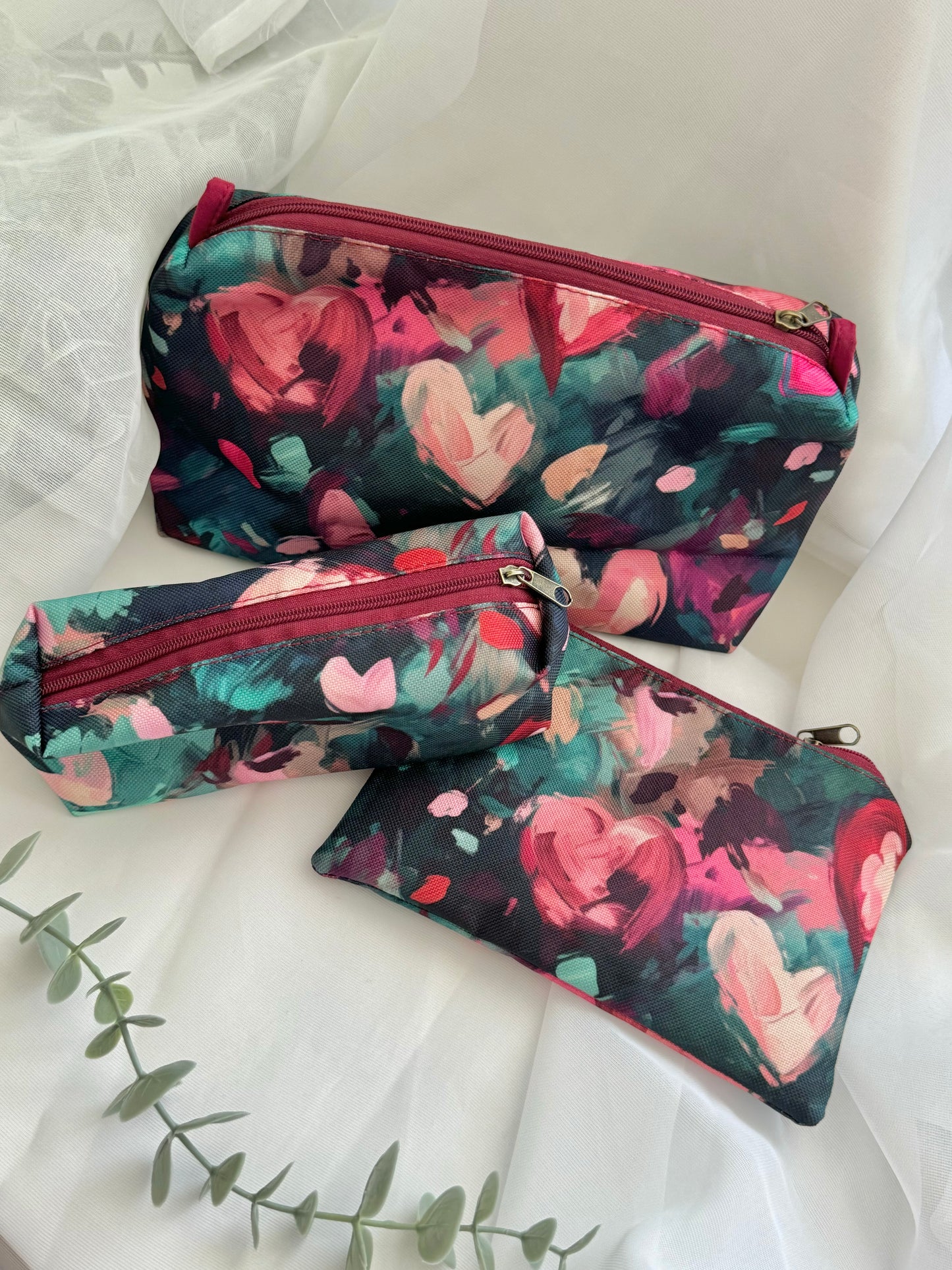 Individuelle Kosmetiktasche "Herzstück" - Größe S