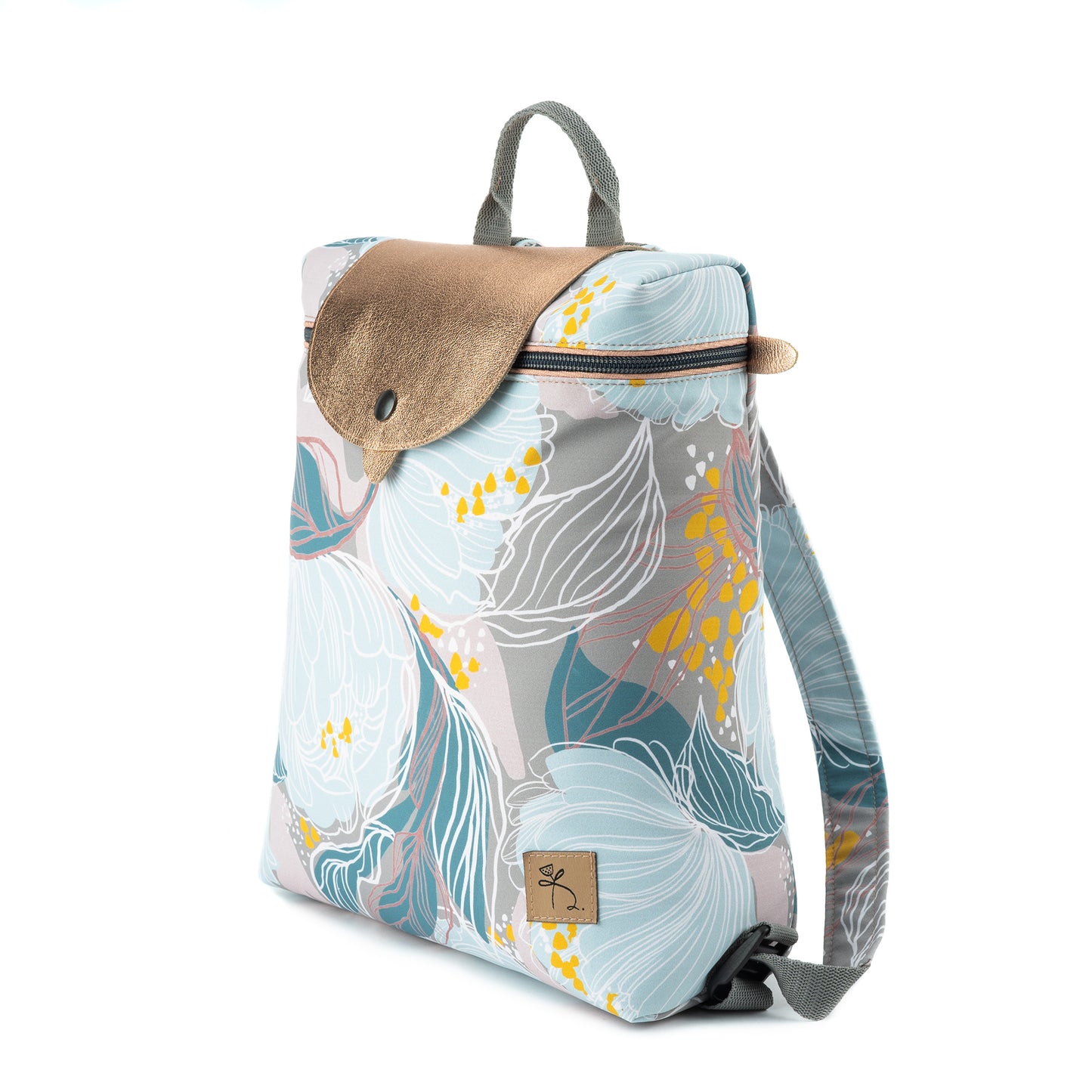 Helle Blumen City-Rucksack