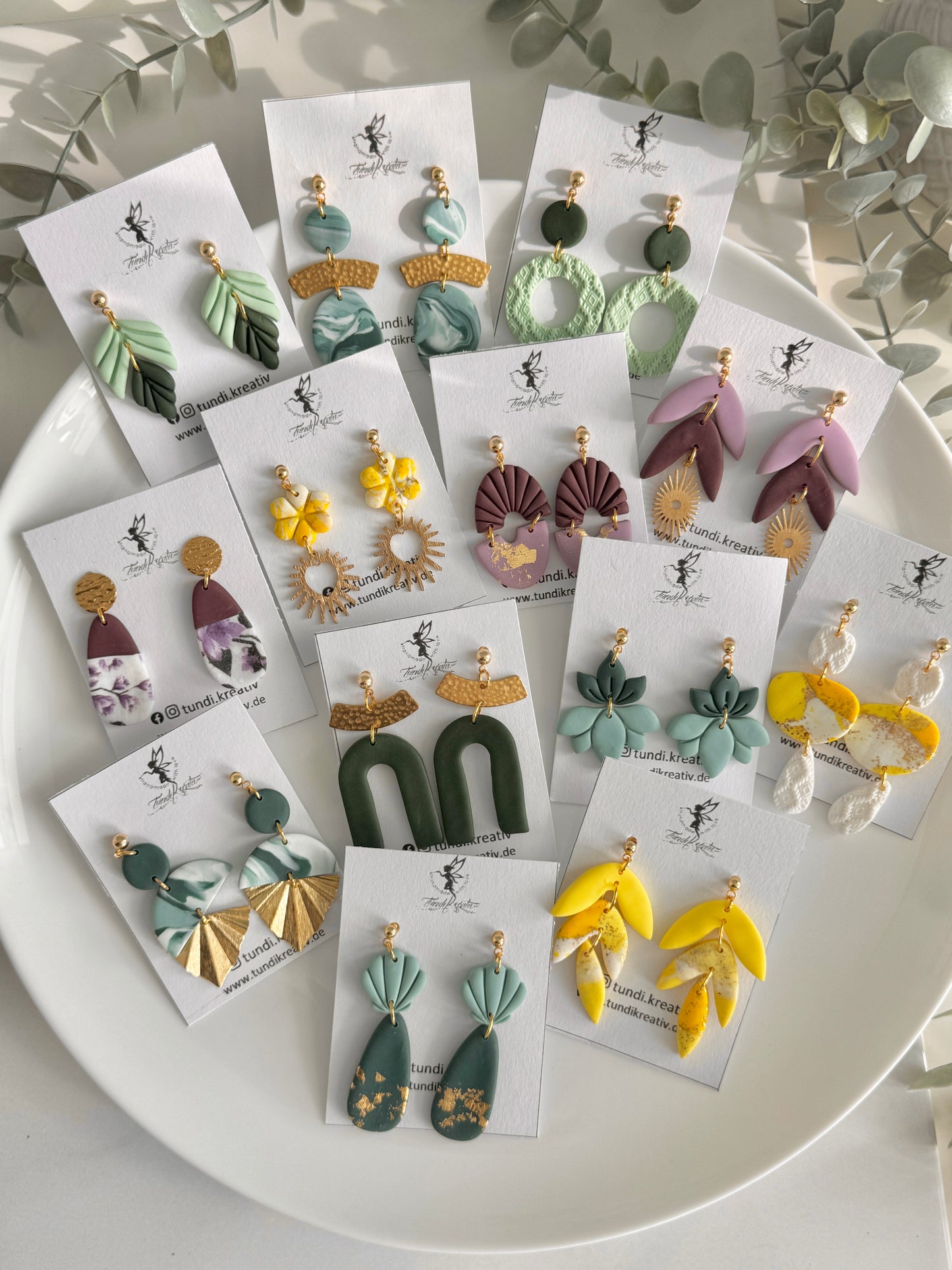 Ohrstecker hängend I Lila Dreams I 4,5 cm