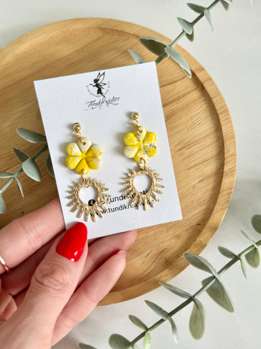 Ohrstecker hängend I Kollektion Summer Shine I 5 cm