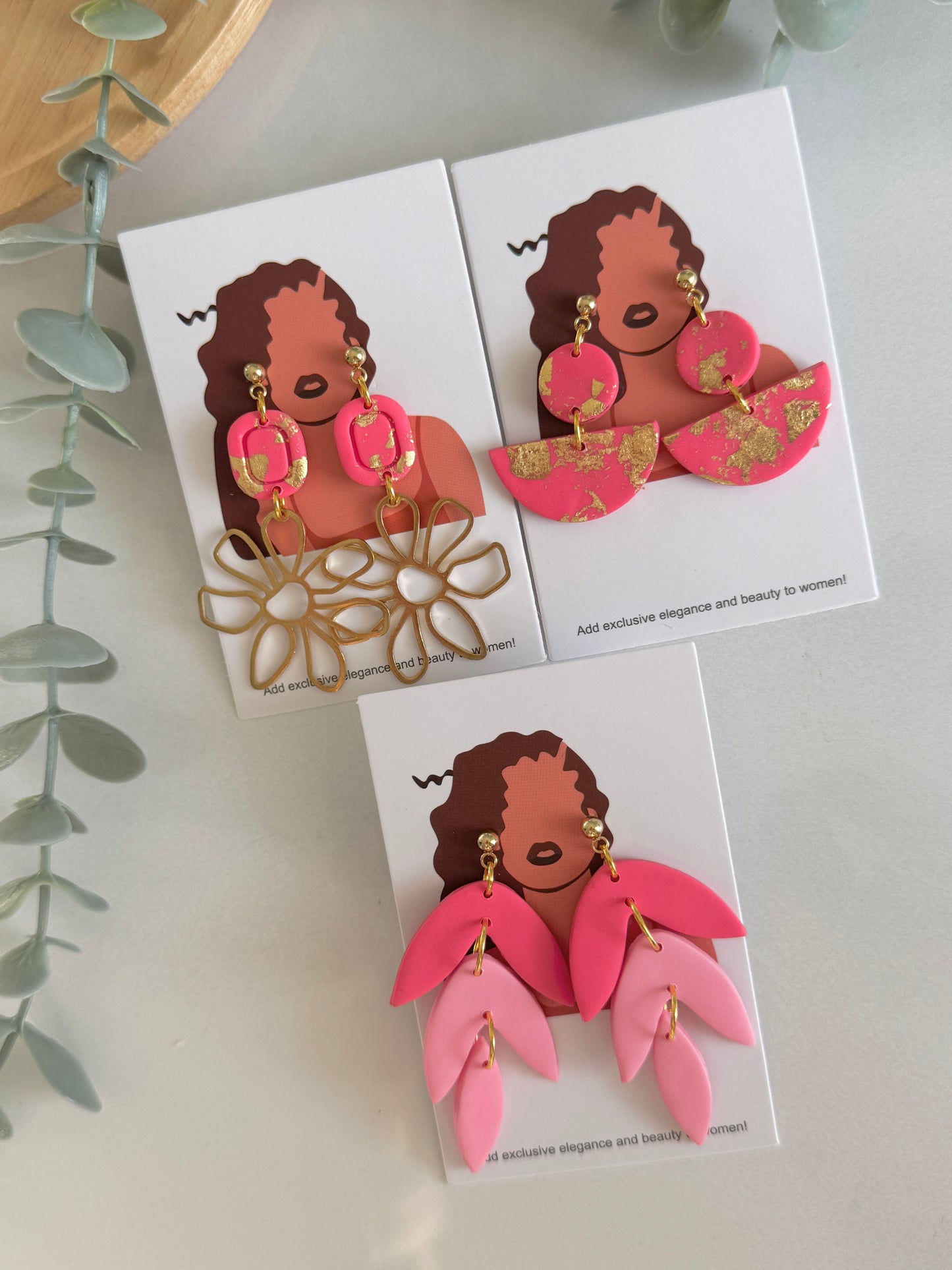Ohrstecker hängend I Kollektion Pinkie I