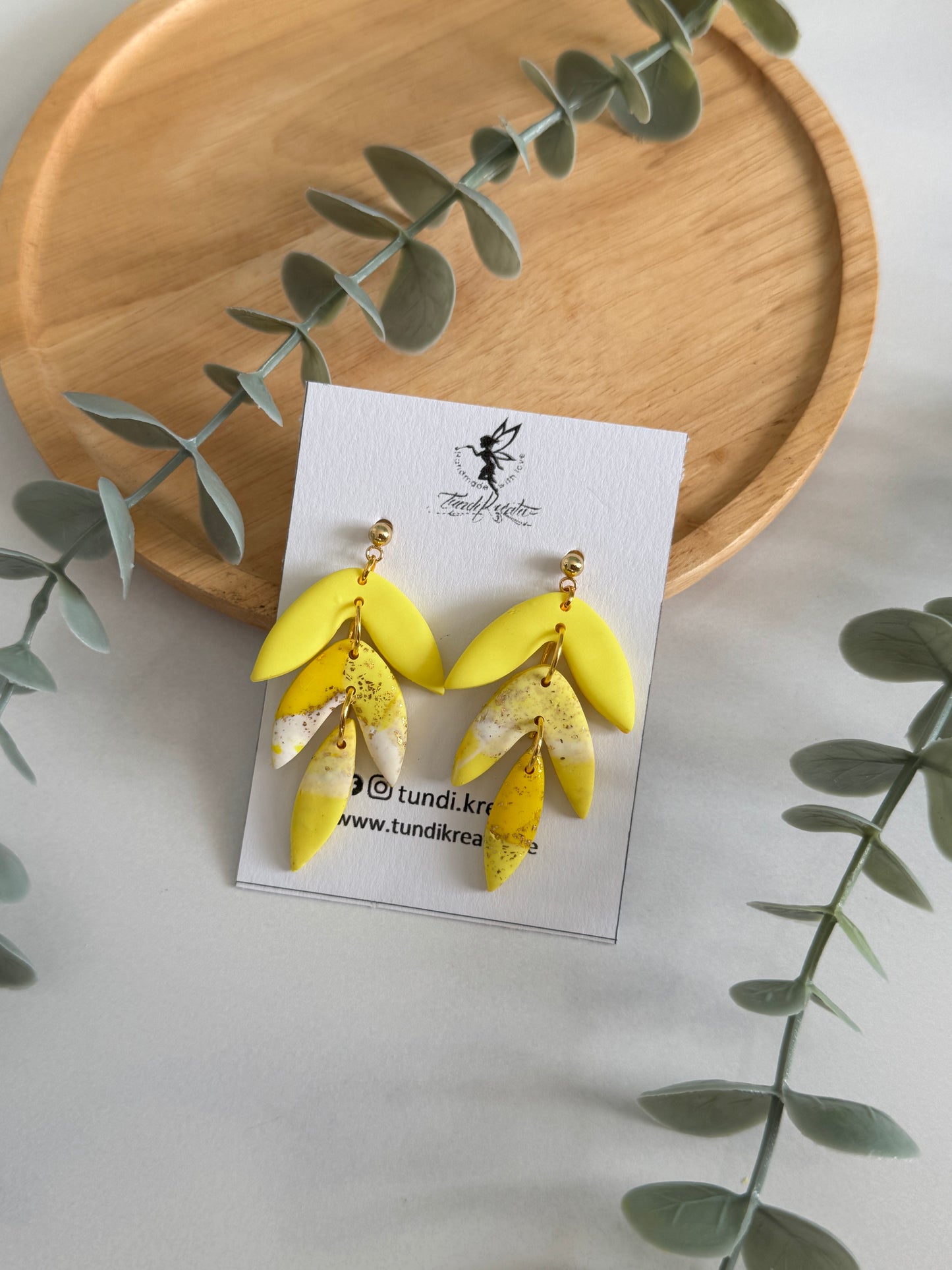 Ohrstecker hängend I Kollektion Summer Shine I 6 cm