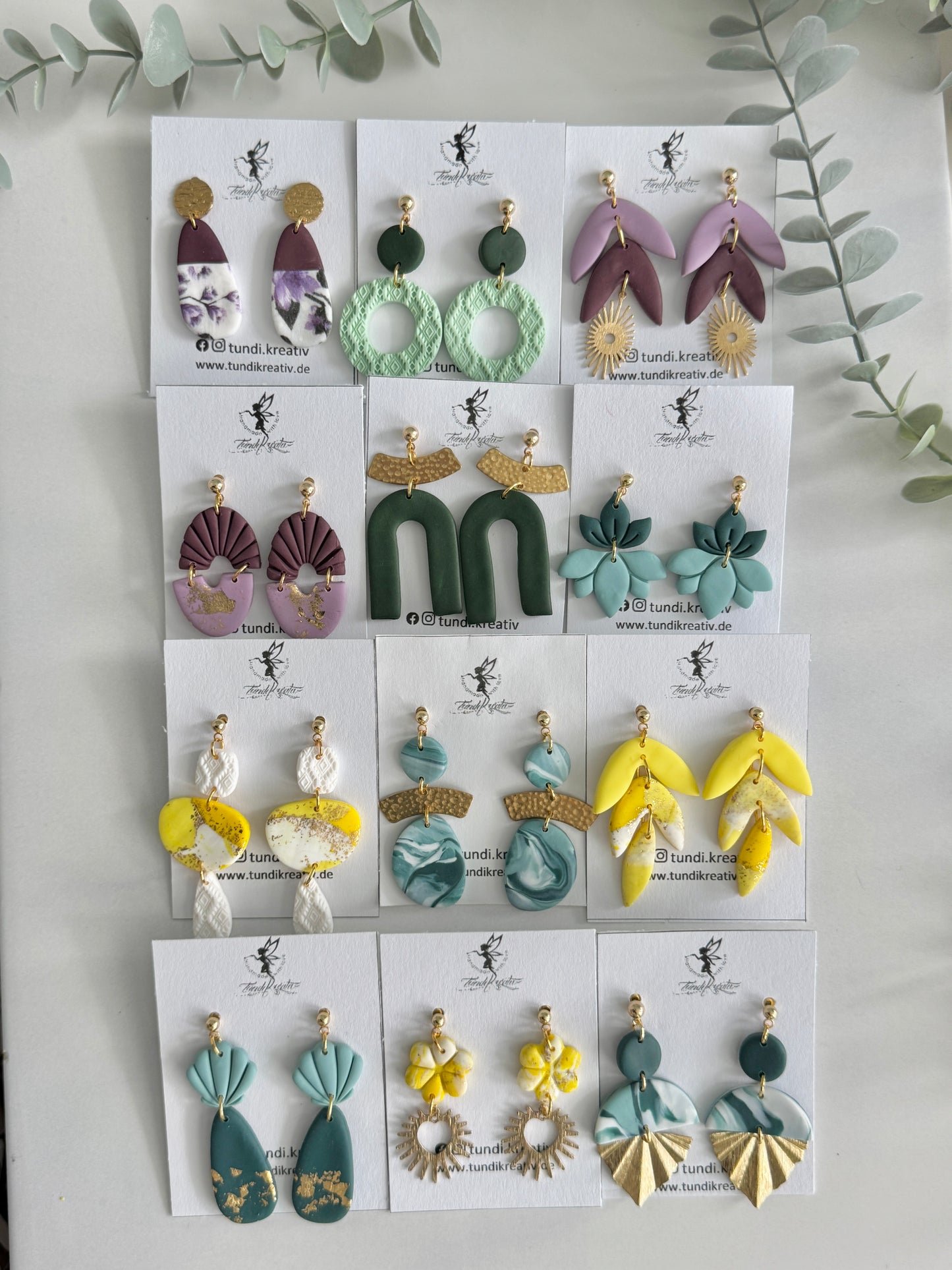 Ohrstecker hängend I Lila Dreams I 4,5 cm