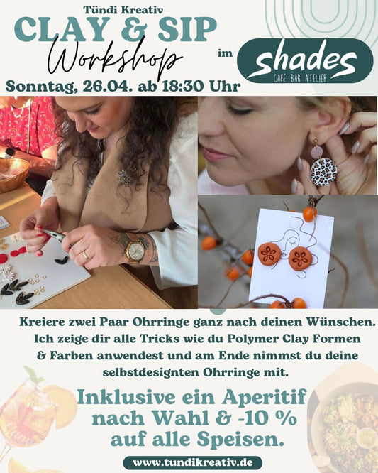 Schmuck Workshop mit Aperitif im SHADES Dortmund am 26.04.