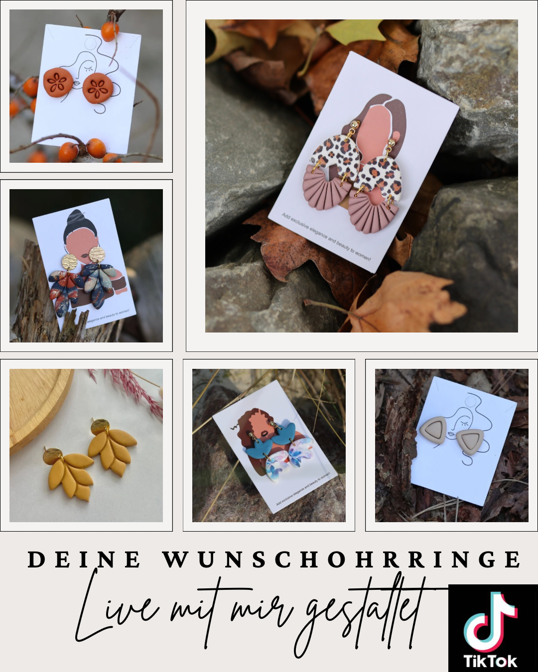 Deine Wunschohrringe – live mit mir gestaltet