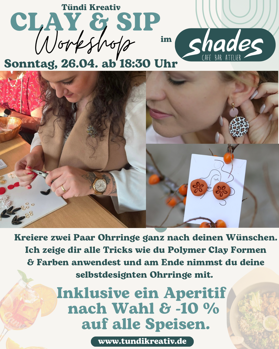 Schmuck Workshop im SHADES Dortmund am 26.04.2026