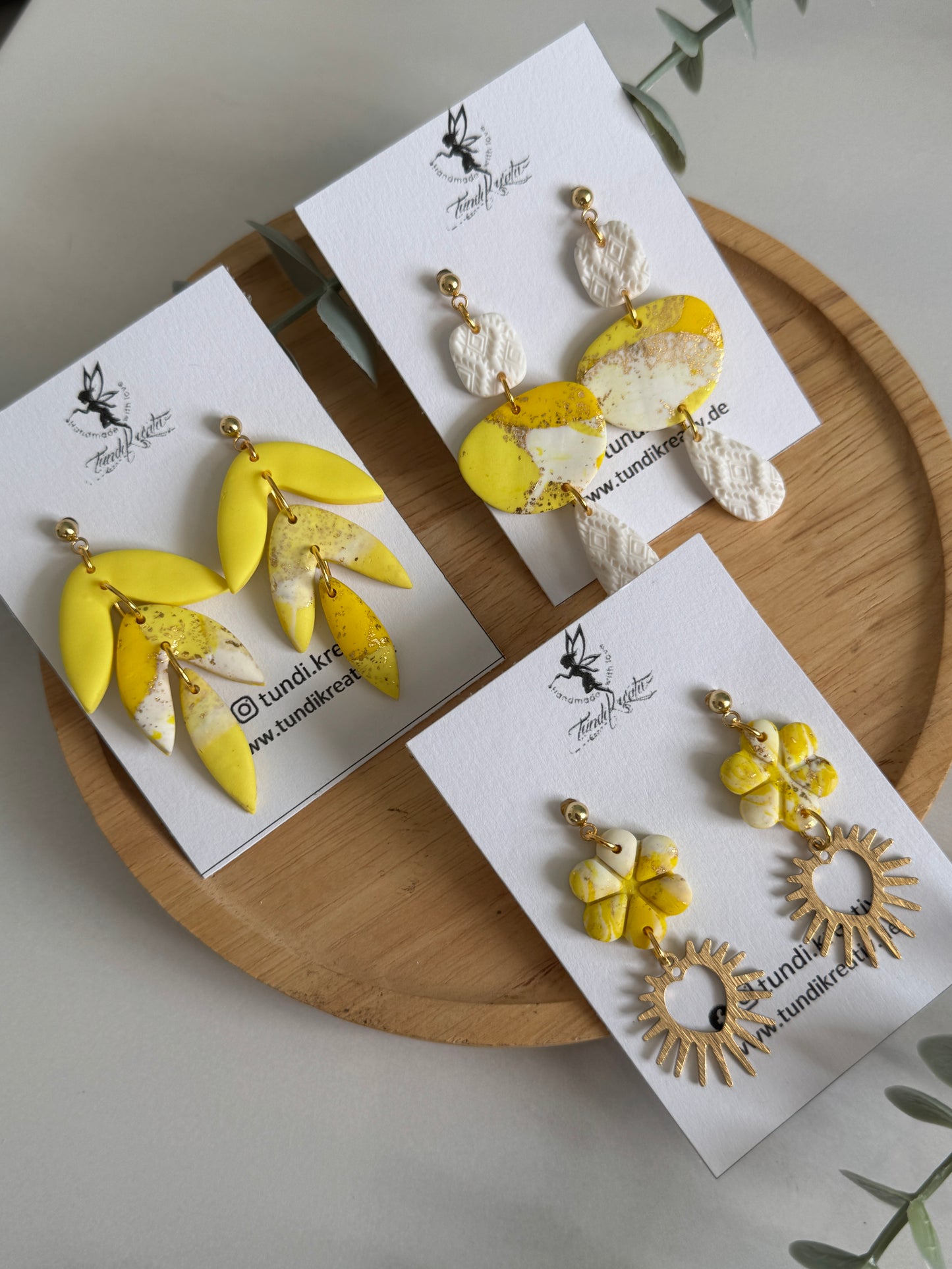 Ohrstecker hängend I Kollektion Summer Shine I 5 cm