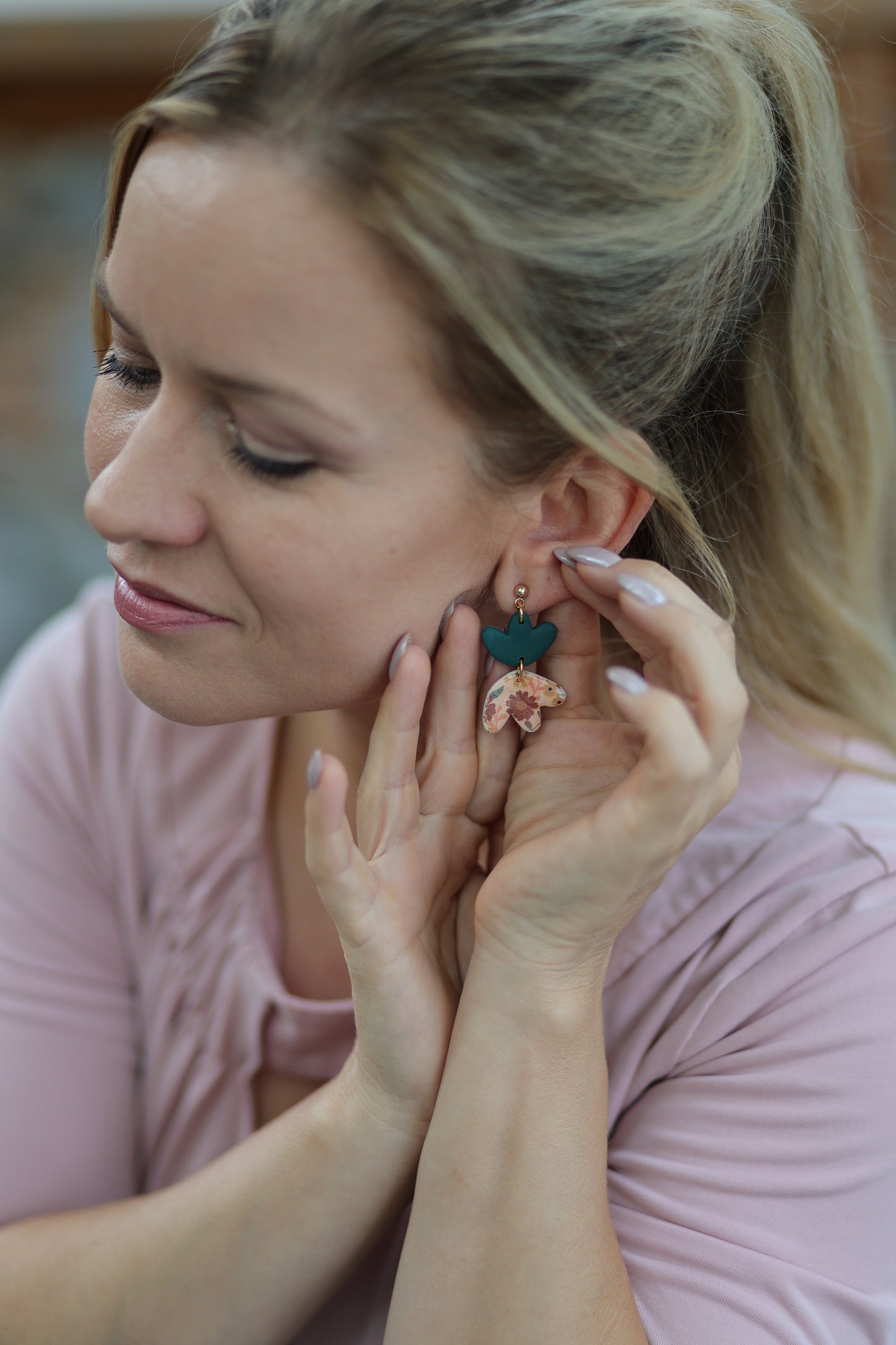 Ohrstecker hängend I Kollektion Coralie I