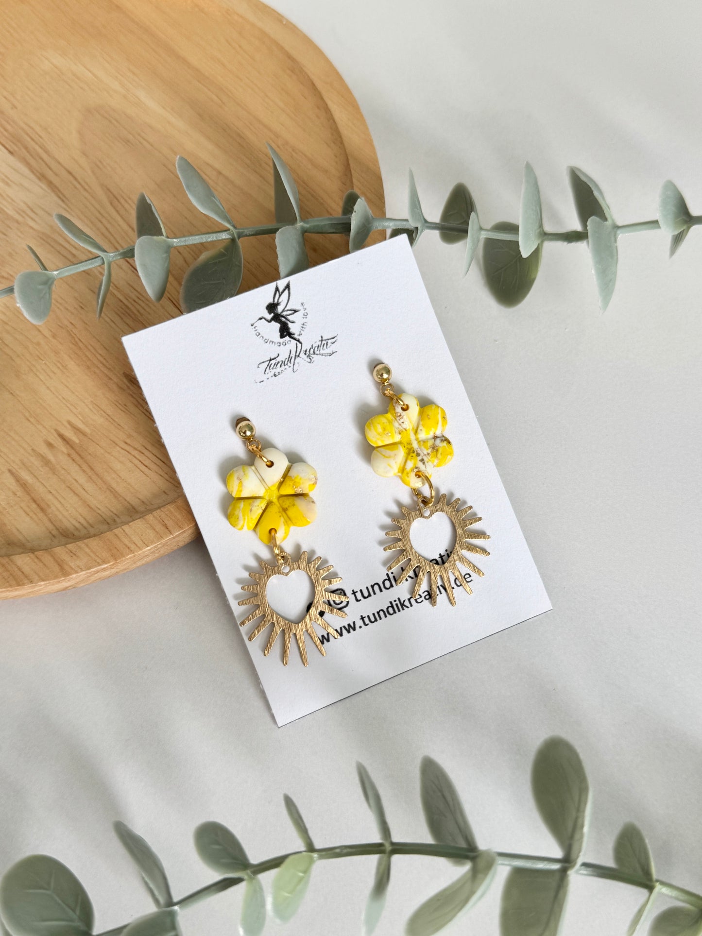Ohrstecker hängend I Kollektion Summer Shine I 5 cm