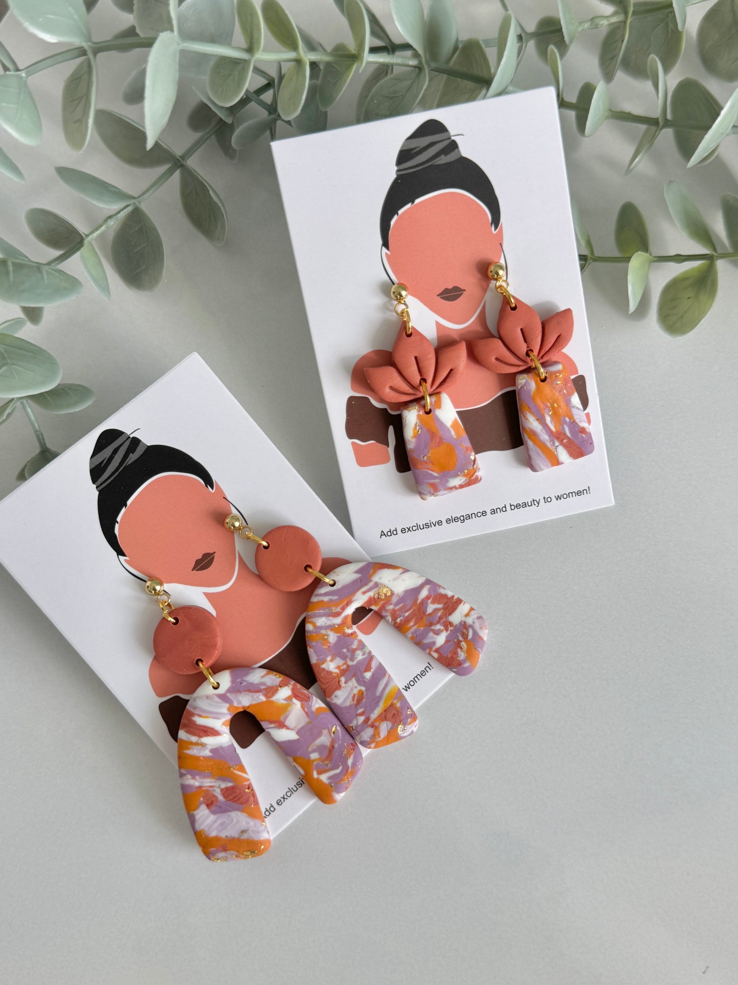 Ohrstecker hängend I Kollektion Farbtanz I