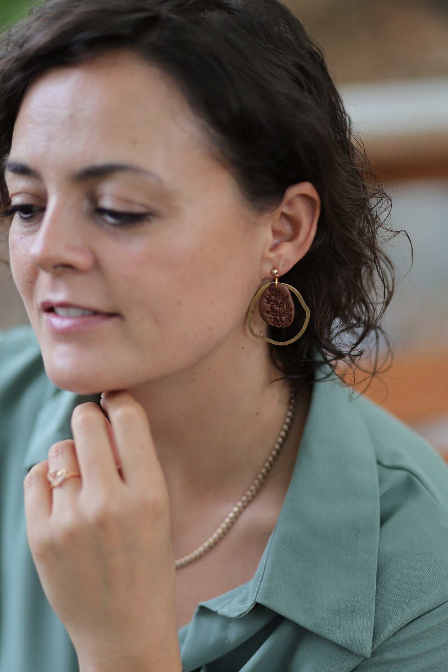 Ohrstecker hängend I Kollektion Greta I