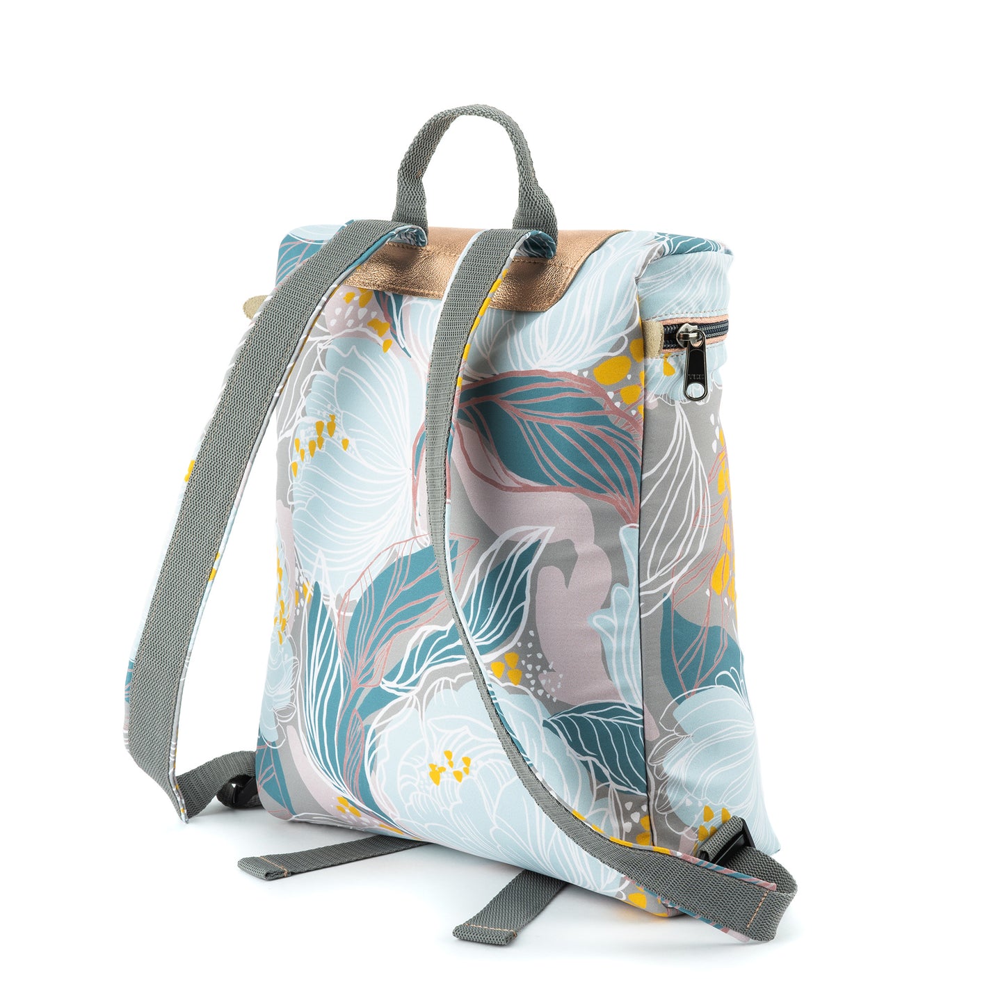 Helle Blumen City-Rucksack