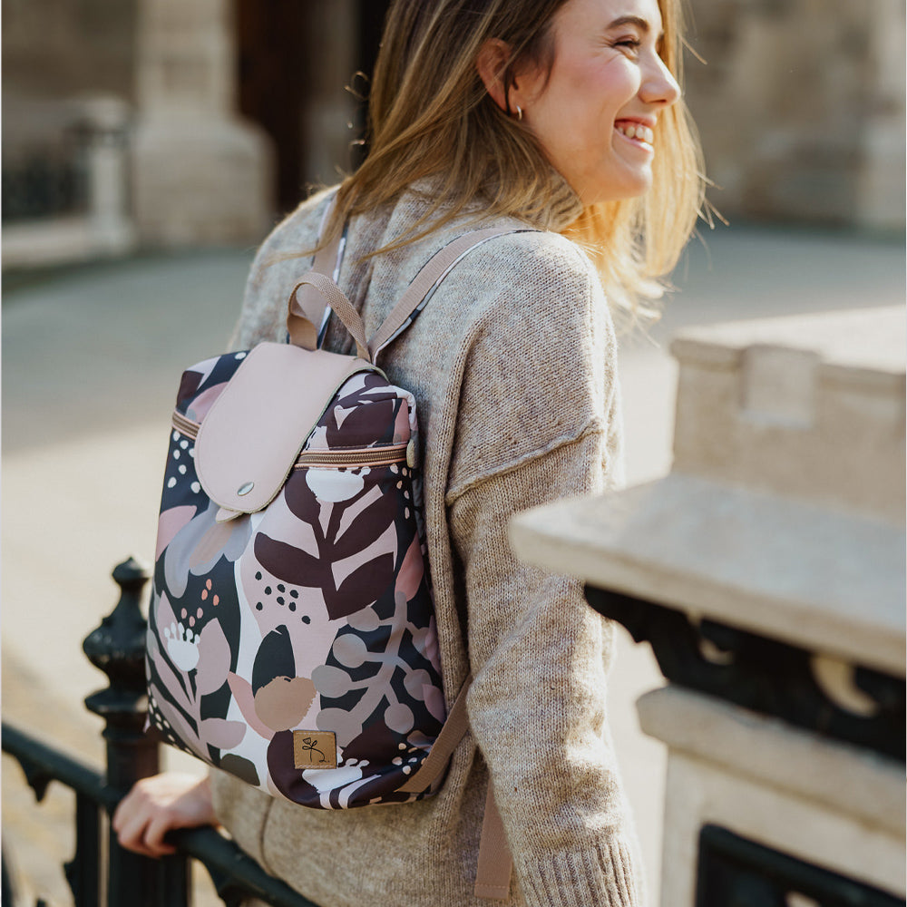 Pastell Blumen City-Rucksack